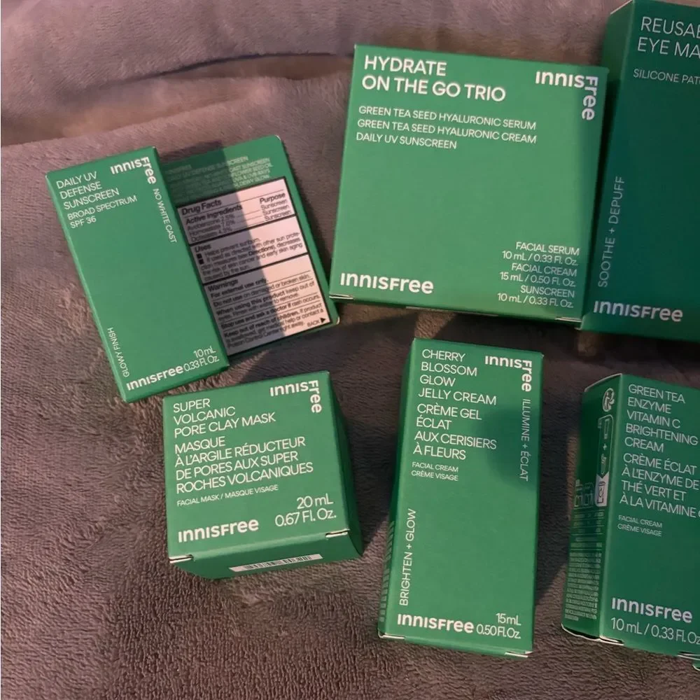 Innisfree Green Skincare Moisturizer Set